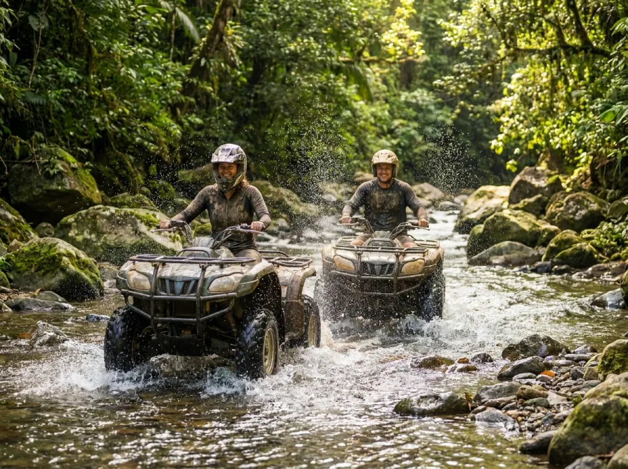 ATV through El Eden canyon