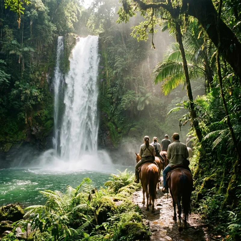 Jungle Waterfall Ride